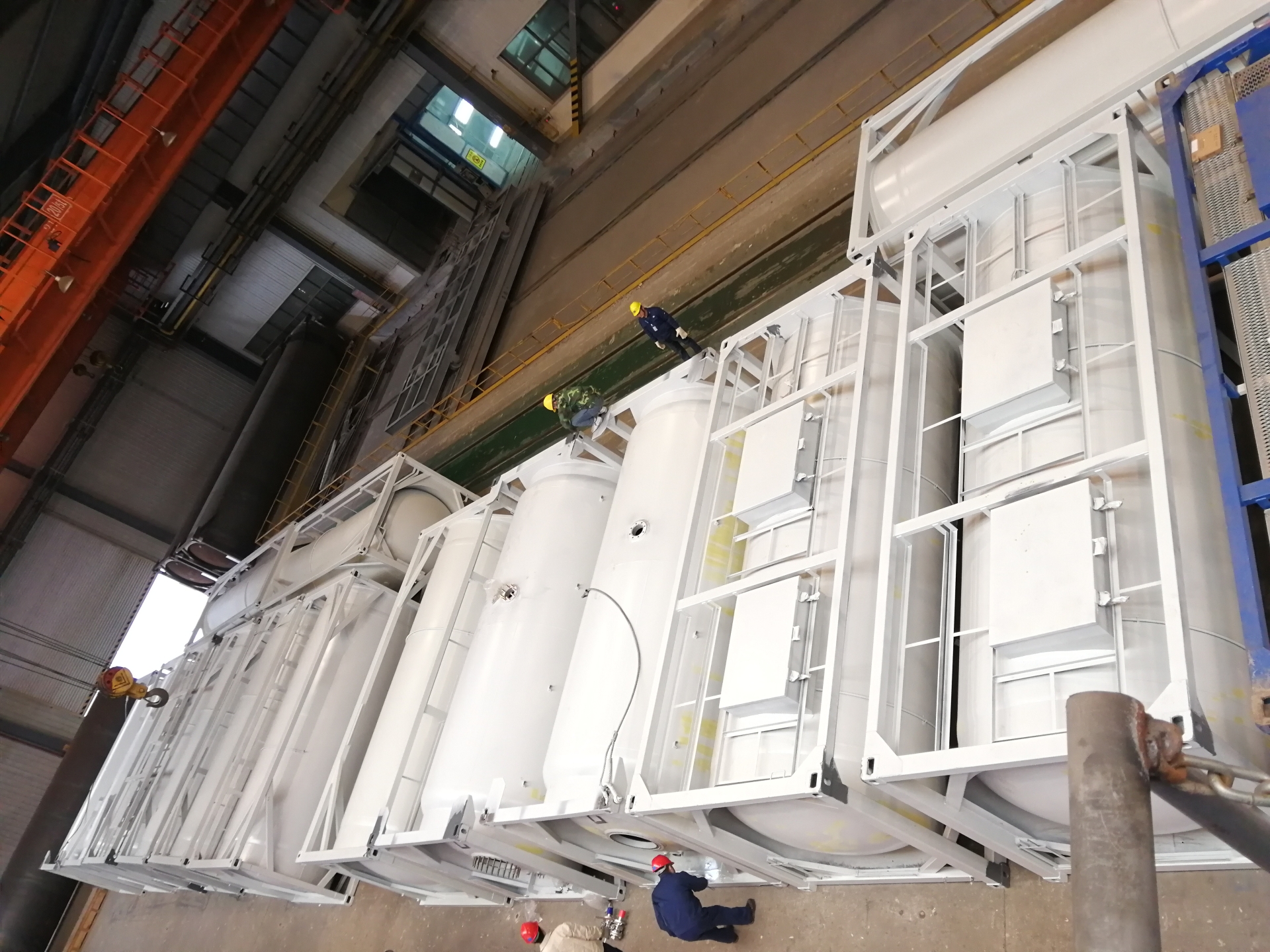 Kho bồn chứa khí tại nhà máy KingTank