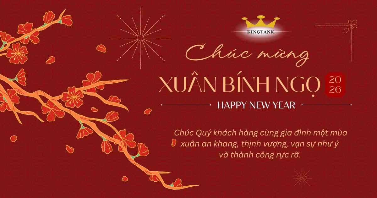 Ảnh social ch&uacute;c Tết Nguy&ecirc;n Đ&aacute;n B&iacute;nh Ngọ của Kingtank