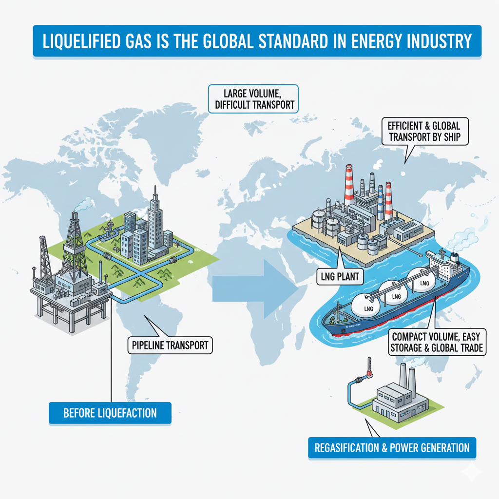Tiêu chuẩn hóa lỏng khí công nghiệp